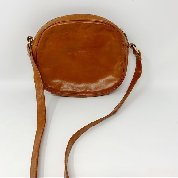 Vintage L.J. Simone Croc Embossed Leather Crossbody Bag - Picture 4 of 8